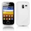 Samsung Galaxy Ace 2 I8160 Θήκη Σιλικόνης TPU S-Line Άσπρο